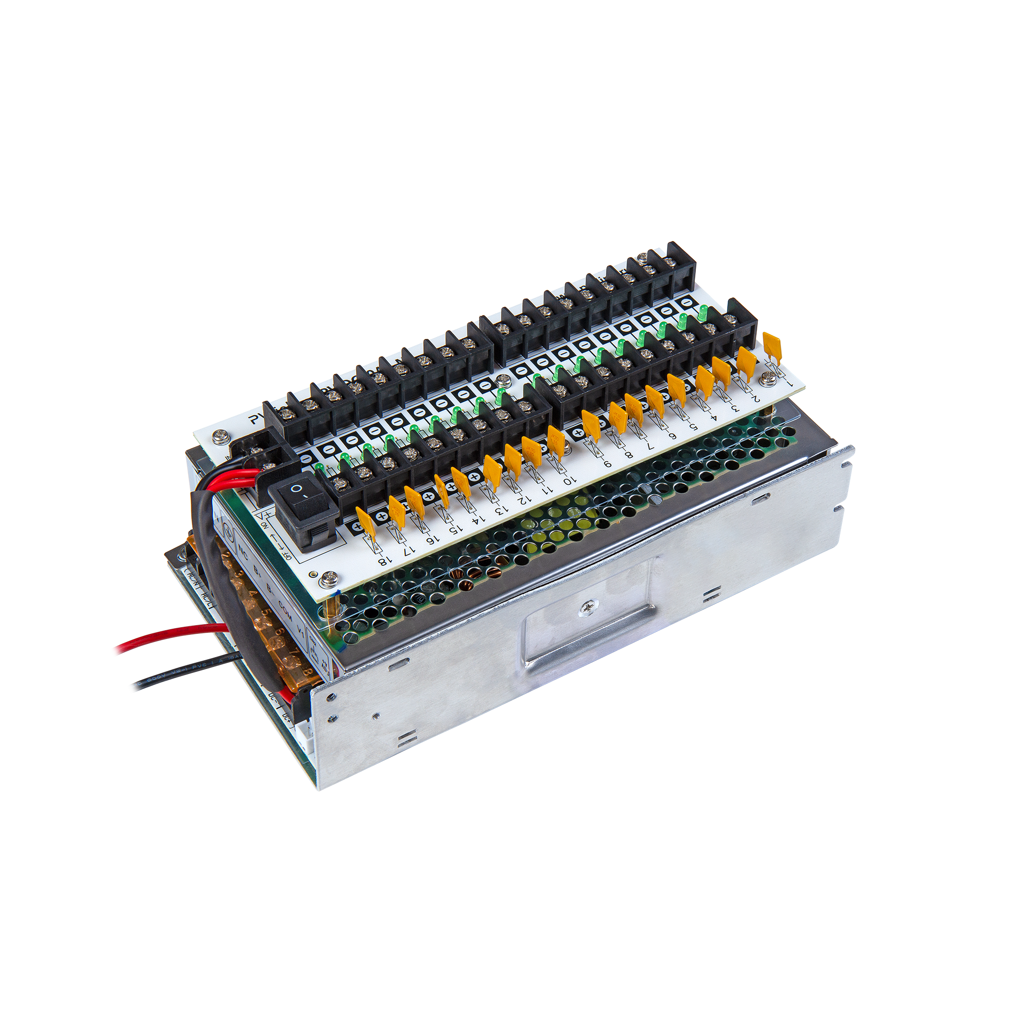 PV-DC10A+NC PV-link БП 12 В, 10 А, 18 вых., v.2090 PV-DC10A+NC PV-link БП 12 В, 10 А, 18 вых., v.2090