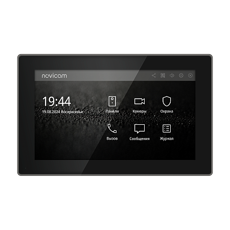 ACE 10 IP BLACK Novicam IP-видеодомофон с сенсорным 10.1" дисплеем v.4552 [20 шт]