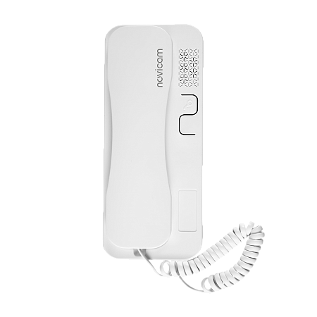 VOICE C WHITE Novicam Аудиотрубка для координатного домофона v.4474 [50 шт]