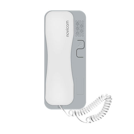 VOICE C WHITE GREY Novicam Аудиотрубка для координатного домофона v.4476 [50 шт]