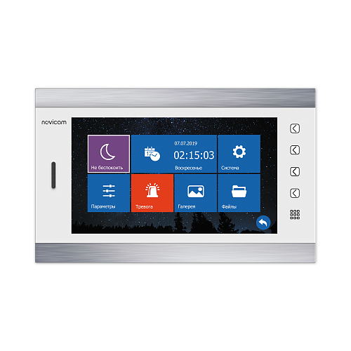 как установить MAGIC 10 HD WHITE Novicam HD видеодомофон 10&amp;quot; с поддержкой карты памяти v.4804 [10 шт]