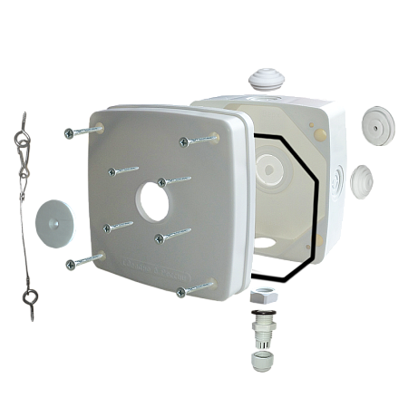 Монтажная коробка ST-K01 PRO (БЕЛАЯ) PR