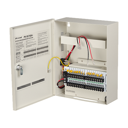 PV-DC10A+ PV-link БП 12 В, 10 А, 18 вых., v.2035 [5шт]