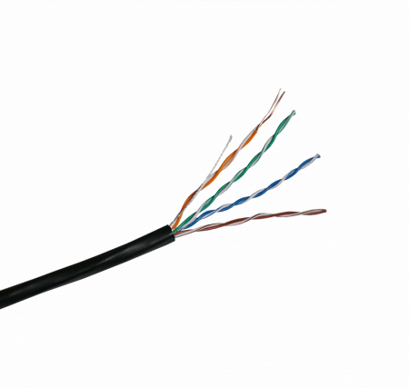 Кабель UTP CAT 5E CU 4x2x0,50 CU PE ВНЕШНИЙ (МЕДНЫЙ)