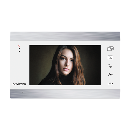 MAGIC 7C WHITE Novicam Видеодомофон 7" с поддержкой карты памяти v.4776 [10 шт]