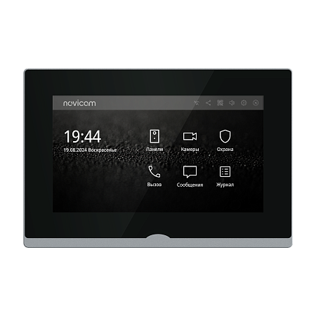 IMPULSE 7 IP WIFI BLACK Novicam IP-видеодомофон с сенсорным 7" дисплеем v.4051 [20 шт]