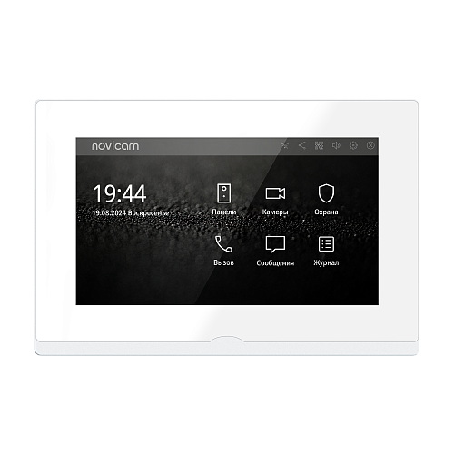 как установить IMPULSE 7 IP WIFI WHITE Novicam IP-видеодомофон с сенсорным 7&amp;quot; дисплеем v.4050 [20 шт]