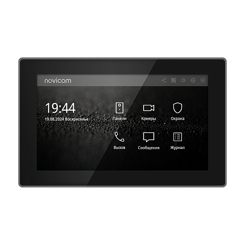 как установить ACE 10 IP BLACK Novicam IP-видеодомофон с сенсорным 10.1&amp;quot; дисплеем v.4552 [20 шт]