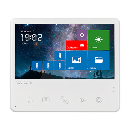 UNIT 7 FHD Novicam Full HD видеодомофон 7" с поддержкой карты памяти v.4004 [20 шт]