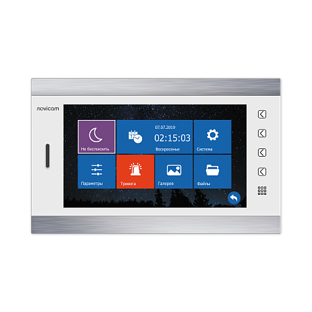 MAGIC 10 HD WHITE Novicam HD видеодомофон 10" с поддержкой карты памяти v.4804 [10 шт]