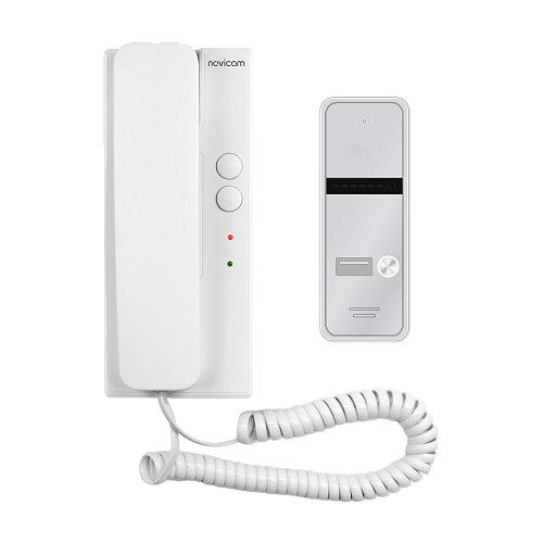 как установить VOICE KIT Novicam Комплект аудиодомофона v.4123 [10 шт]