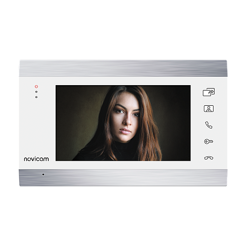 как установить MAGIC 7C WHITE Novicam Видеодомофон 7&amp;quot; с поддержкой карты памяти v.4776 [10 шт]